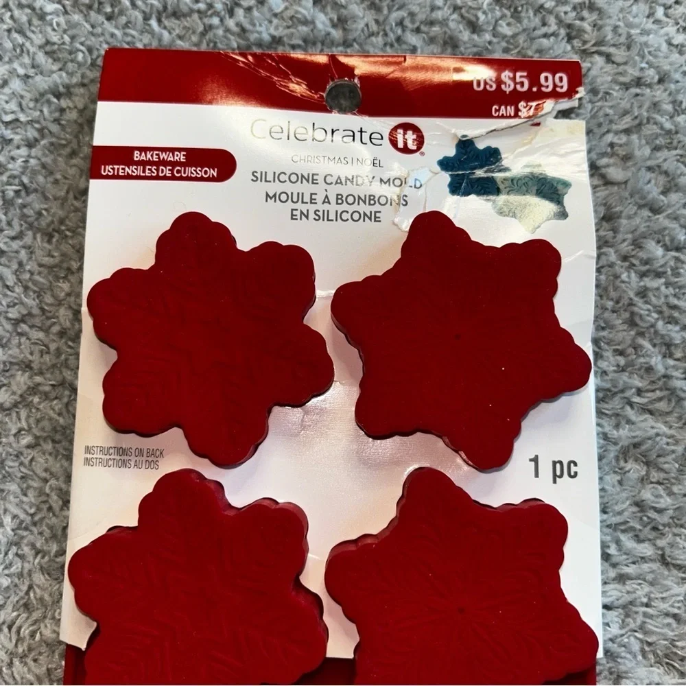 Celebrate It Red Christmas Tree Silicone Mold